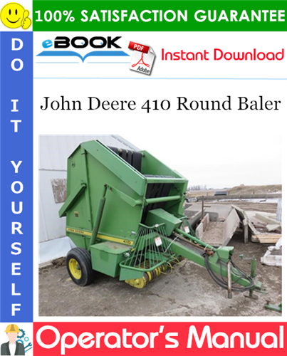 Thumbnail ☆☆ Best ☆☆ John Deere 410 Round Baler Operators Manual