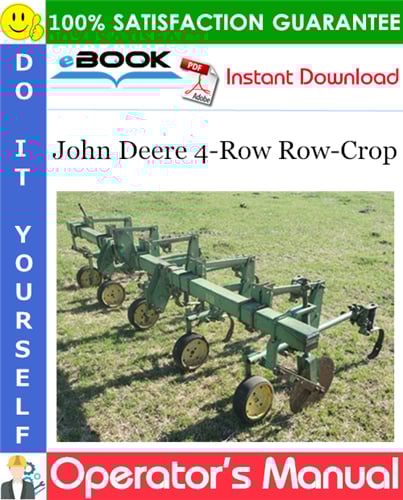 Thumbnail ☆☆ Best ☆☆ John Deere 4-Row Row-Crop Operators Manual