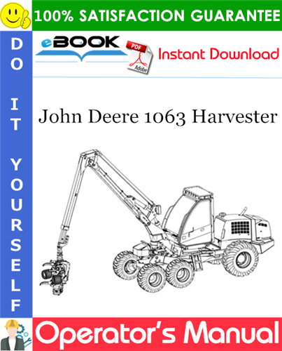 Thumbnail ☆☆ Best ☆☆ John Deere 1063 Harvester Operators Manual