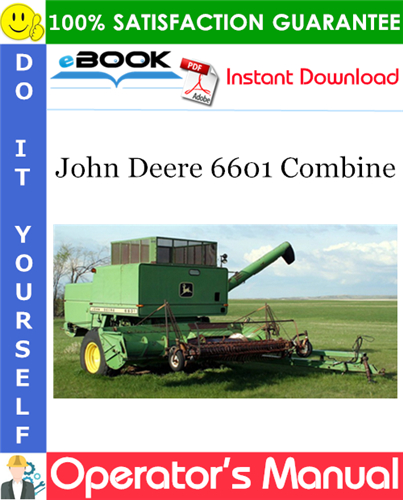 Thumbnail ☆☆ Best ☆☆ John Deere 6601 Combine Operators Manual