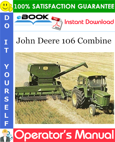 Thumbnail ☆☆ Best ☆☆ John Deere 106 Combine Operators Manual Thumbnail ☆☆ Best ☆☆ John Deere 106 Combine Operators Manual