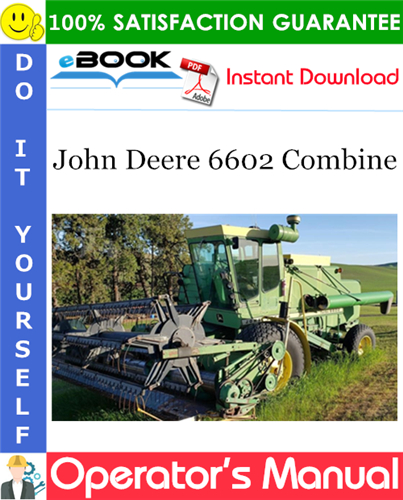 Thumbnail ☆☆ Best ☆☆ John Deere 6602 Combine Operators Manual