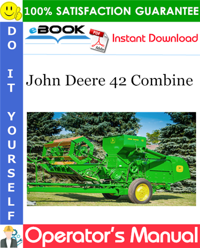 Thumbnail ☆☆ Best ☆☆ John Deere 42 Combine Operators Manual Thumbnail ☆☆ Best ☆☆ John Deere 42 Combine Operators Manual