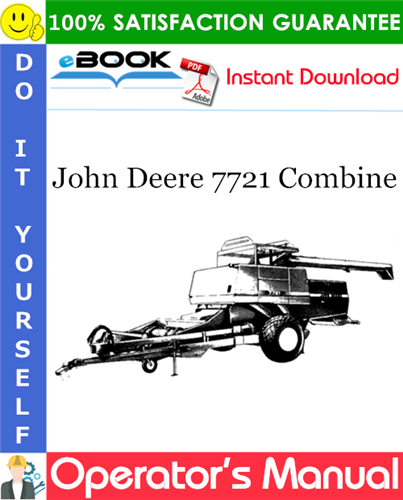 Thumbnail ☆☆ Best ☆☆ John Deere 7721 Combine Operators Manual
