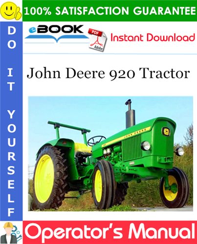 Thumbnail ☆☆ Best ☆☆ John Deere 920 Tractor Operators Manual Thumbnail ☆☆ Best ☆☆ John Deere 920 Tractor Operators Manual