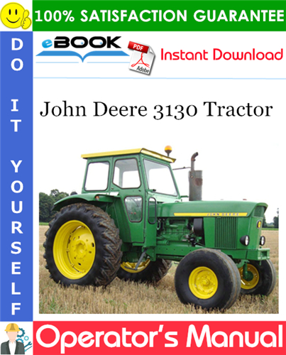 Thumbnail ☆☆ Best ☆☆ John Deere 3130 Tractor Operators Manual