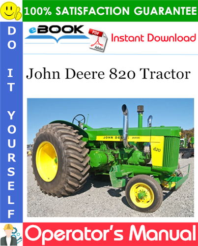 Thumbnail ☆☆ Best ☆☆ John Deere 820 Tractor Operators Manual