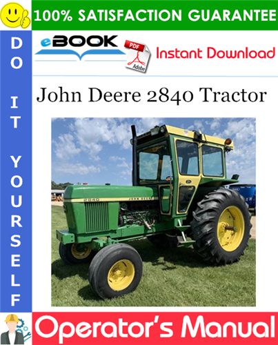 Thumbnail ☆☆ Best ☆☆ John Deere 2840 Tractor Operators Manual