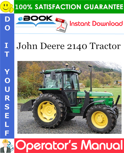 Thumbnail ☆☆ Best ☆☆ John Deere 2140 Tractor Operators Manual