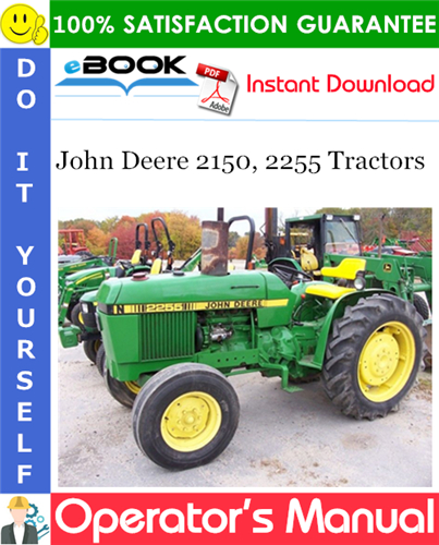 Thumbnail ☆☆ Best ☆☆ John Deere 2150, 2255 Tractors Operators Manual