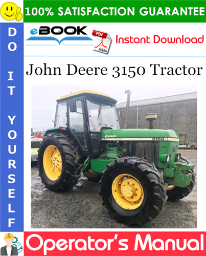 Thumbnail ☆☆ Best ☆☆ John Deere 3150 Tractor Operators Manual