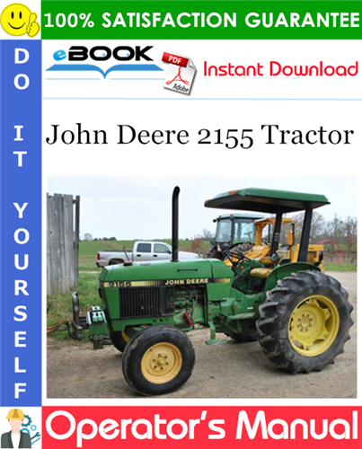 Thumbnail ☆☆ Best ☆☆ John Deere 2155 Tractor Operators Manual