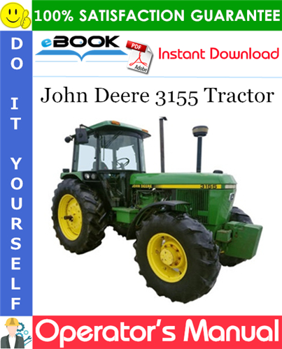 Thumbnail ☆☆ Best ☆☆ John Deere 3155 Tractor Operators Manual