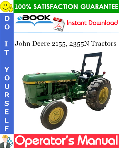 Thumbnail ☆☆ Best ☆☆ John Deere 2155, 2355N Tractors Operators Manual