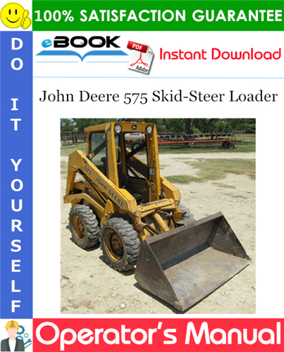 Thumbnail ☆☆ Best ☆☆ John Deere 575 Skid-Steer Loader Operators Manual