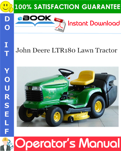 Thumbnail ☆☆ Best ☆☆ John Deere LTR180 Lawn Tractor Operators Manual (North American Version) Thumbnail ☆☆ Best ☆☆ John Deere LTR180 Lawn Tractor Operators Manual (North American Version)