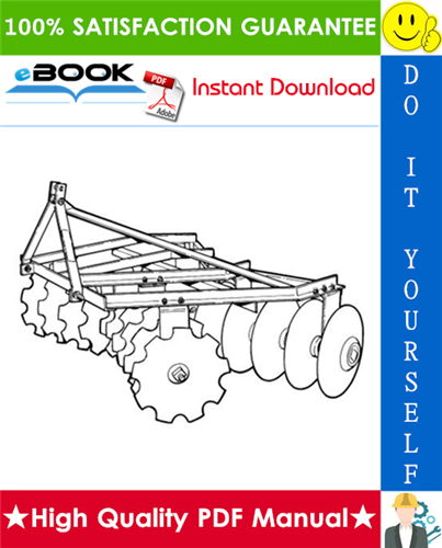 Thumbnail ☆☆ Best ☆☆ Bobcat Three-Point Disc Harrow Operation & Maintenance Manual