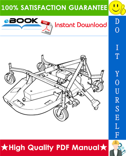 Thumbnail ☆☆ Best ☆☆ Bobcat Three-Point Finish Mower Operation & Maintenance Manual