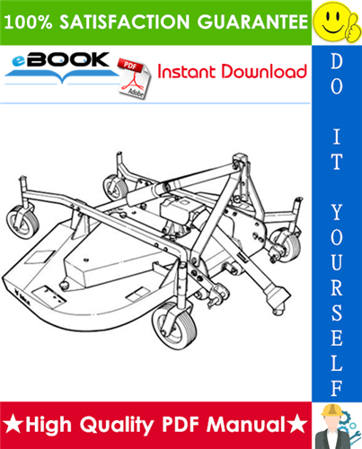Thumbnail ☆☆ Best ☆☆ Bobcat Three-Point Finish Mower Operation & Maintenance Manual