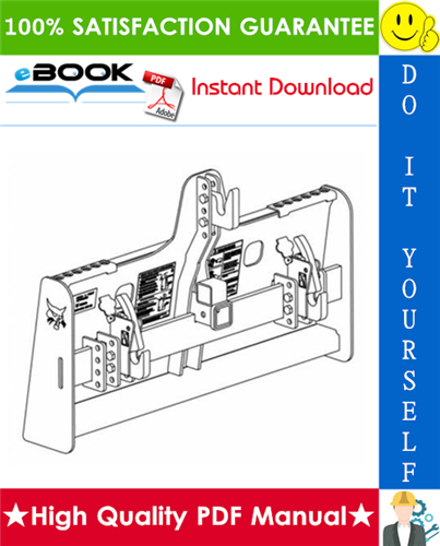 Thumbnail ☆☆ Best ☆☆ Bobcat Three-Point Hitch Adapter Operation & Maintenance Manual