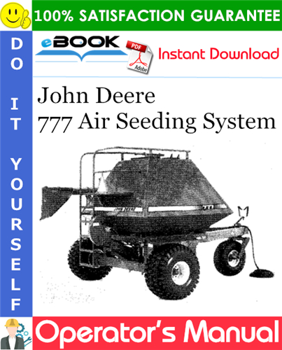 Thumbnail ☆☆ Best ☆☆ John Deere 777 Air Seeding System Operators Manual