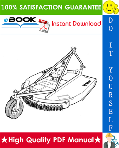 Thumbnail ☆☆ Best ☆☆ Bobcat Three-Point Rotary Cutter Operation & Maintenance Manual