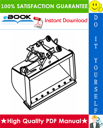 Thumbnail ☆☆ Best ☆☆ Bobcat Tilt Bucket Operation & Maintenance Manual