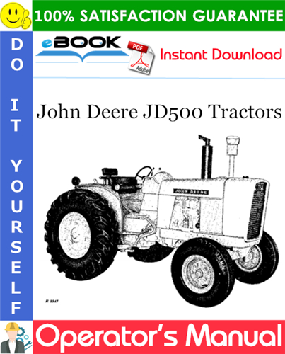 Thumbnail ☆☆ Best ☆☆ John Deere JD500 Tractors Operators Manual