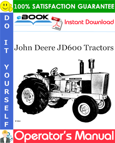 Thumbnail ☆☆ Best ☆☆ John Deere JD600 Tractors Operators Manual