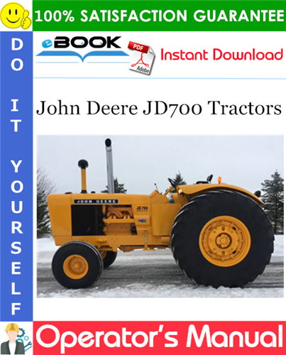 Thumbnail ☆☆ Best ☆☆ John Deere JD700 Tractors Operators Manual