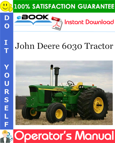 Thumbnail ☆☆ Best ☆☆ John Deere 6030 Tractor Operators Manual