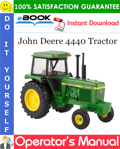 Thumbnail ☆☆ Best ☆☆ John Deere 4440 Tractor Operators Manual