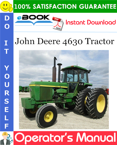 Thumbnail ☆☆ Best ☆☆ John Deere 4630 Tractor Operators Manual