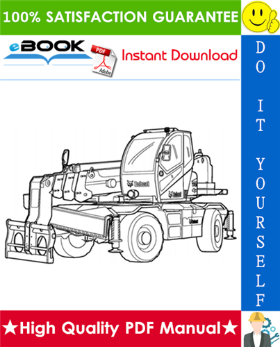 Thumbnail ☆☆ Best ☆☆ Bobcat TR35160, TR45190, TR50210, TR40250 Telescopic Handler Operation & Maintenance Manual