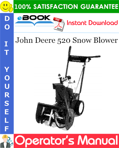 Thumbnail ☆☆ Best ☆☆ John Deere 520 Snow Blower Operators Manual