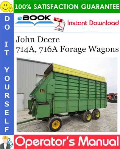 Thumbnail ☆☆ Best ☆☆ John Deere 714A, 716A Forage Wagons Operators Manual Thumbnail ☆☆ Best ☆☆ John Deere 714A, 716A Forage Wagons Operators Manual