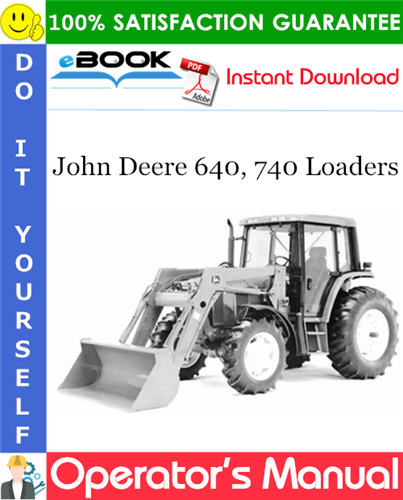 Thumbnail ☆☆ Best ☆☆ John Deere 640, 740 Loaders Operators Manual (Australian Version)