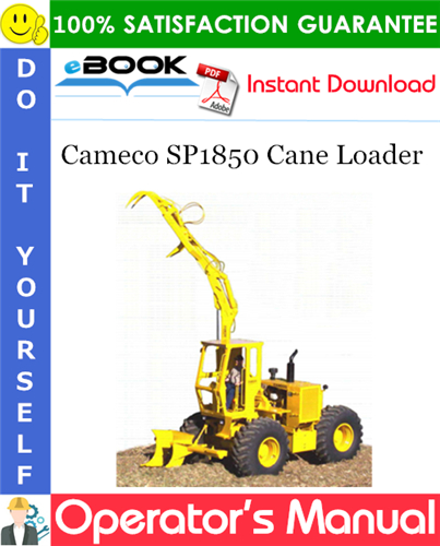 Thumbnail ☆☆ Best ☆☆ Cameco SP1850 Cane Loader Operators Manual