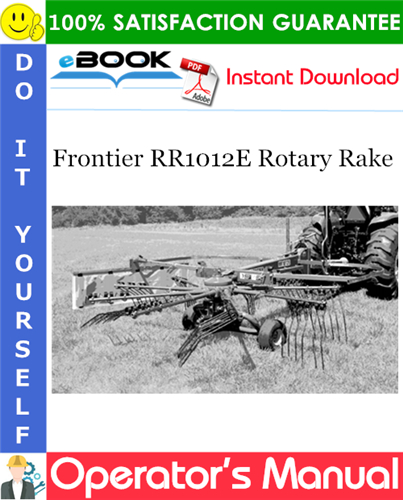 Thumbnail ☆☆ Best ☆☆ Frontier RR1012E Rotary Rake Operators Manual Thumbnail ☆☆ Best ☆☆ Frontier RR1012E Rotary Rake Operators Manual