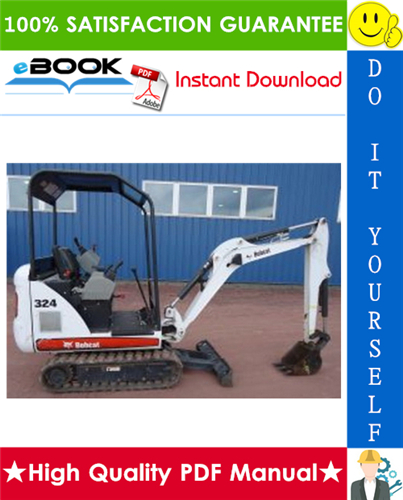 Thumbnail ☆☆ Best ☆☆ Bobcat 324 Excavator Wiring/Hydraulic/Hydrostatic Schematic