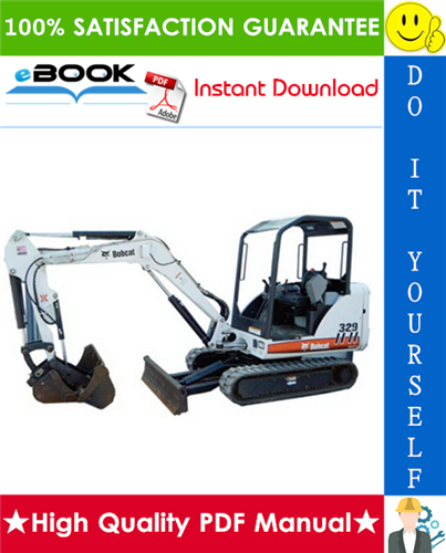 Thumbnail ☆☆ Best ☆☆ Bobcat 329 Excavator Wiring/Hydraulic/Hydrostatic Schematic