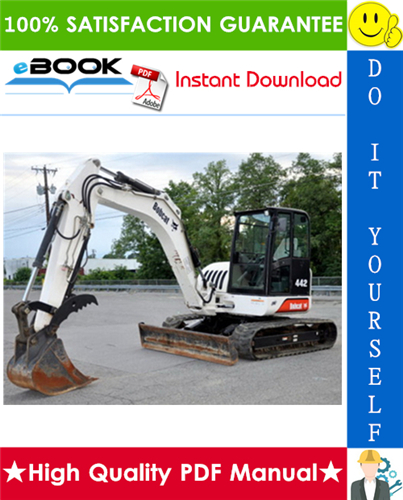 Thumbnail ☆☆ Best ☆☆ Bobcat 442 Excavator Wiring/Hydraulic/Hydrostatic Schematic