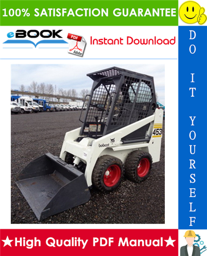 Thumbnail ☆☆ Best ☆☆ Bobcat 453 Skid Steer Loader Wiring/Hydraulic/Hydrostatic Schematic
