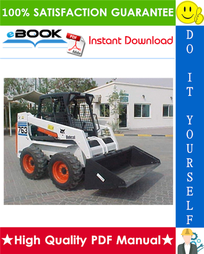 Thumbnail ☆☆ Best ☆☆ Bobcat 763 Skid Steer Loader Wiring/Hydraulic/Hydrostatic Schematic