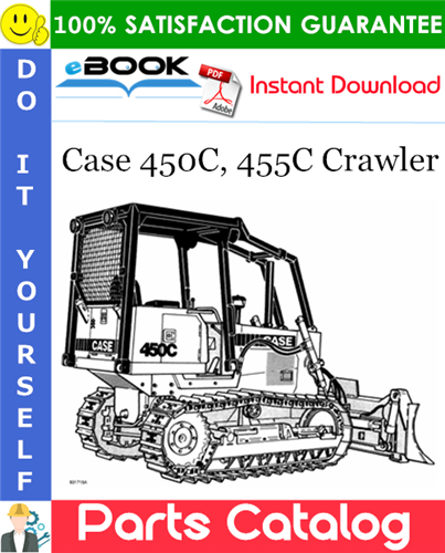 Thumbnail ☆☆ Best ☆☆ Case 450C, 455C Crawler Parts Catalog Manual