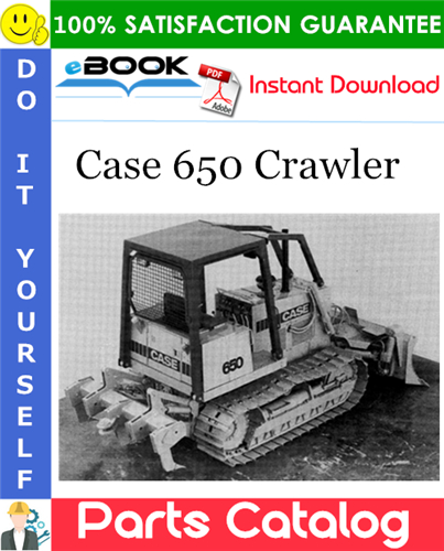 Thumbnail ☆☆ Best ☆☆ Case 650 Crawler Parts Catalog Manual