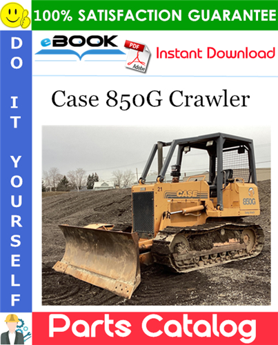 Thumbnail ☆☆ Best ☆☆ Case 850G Crawler Parts Catalog Manual