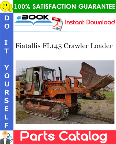 Thumbnail ☆☆ Best ☆☆ Fiatallis FL145 Crawler Loader Parts Catalog Manual