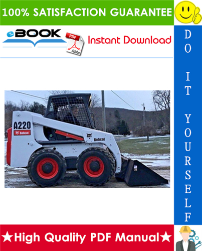 Thumbnail ☆☆ Best ☆☆ Bobcat A220 Skid Steer Loader Wiring/Hydraulic/Hydrostatic Schematic