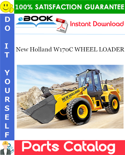 Thumbnail ☆☆ Best ☆☆ New Holland W170C WHEEL LOADER Parts Catalog Manual
